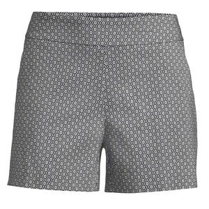 Time and Tru Regular Fit High Rise Flat Front Short (Women's),